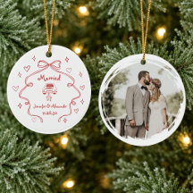 Noël de mariage Photo