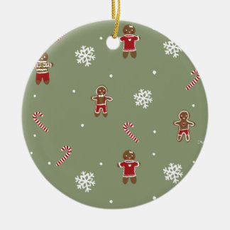 Décoration En Céramique Noël de pain d'épices