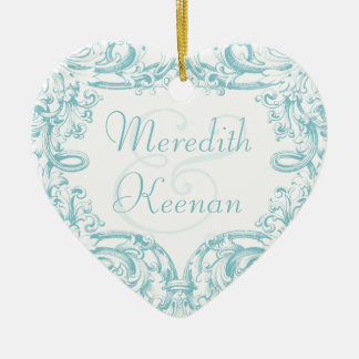 Décoration En Céramique Noël d'élégance de Regency le premier ornementent