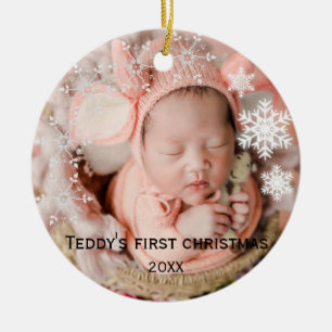 Décoration En Céramique Noël du bébé