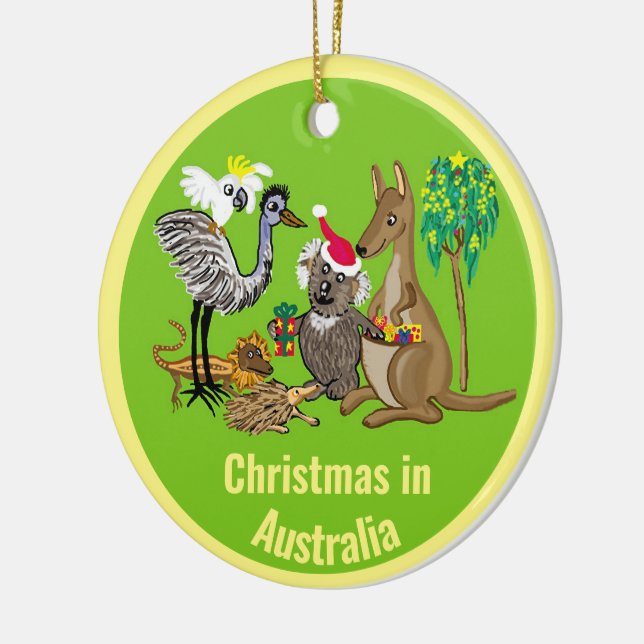 Décoration En Céramique Noël en Australie (Gauche)