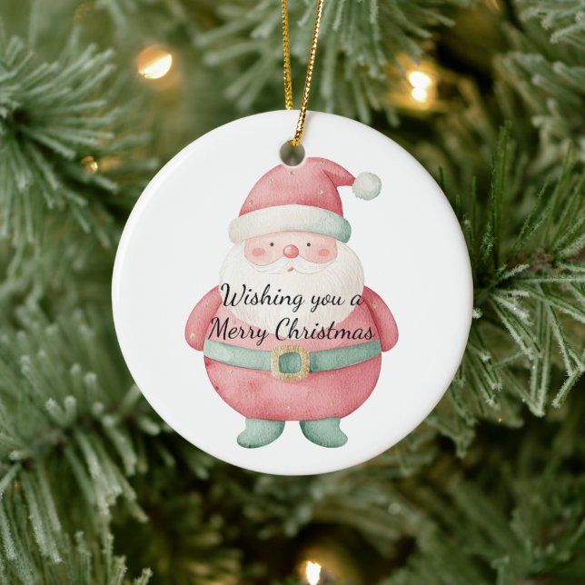 Décoration En Céramique Noël Père Noël (Arbre)