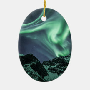 Décoration En Céramique Northern Lights Norvège