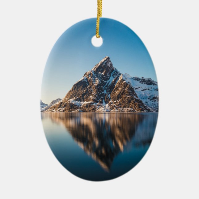 Décoration En Céramique Norvège Lofoten (Devant)