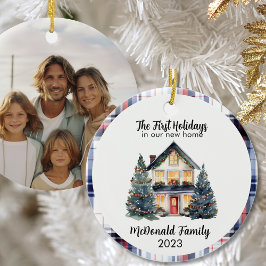 Décoration En Céramique Nos Premières Vacances Nouvelle Maison Rustique Ch
