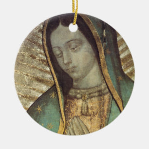 DÉCORATION EN CÉRAMIQUE NOTRE DAME DE GUADALUPE