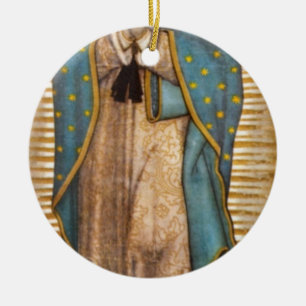 Décoration En Céramique Notre Dame de la Guadalupe