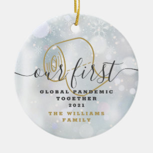 Décoration En Céramique Notre première vidéo de Noël pandémique mondiale