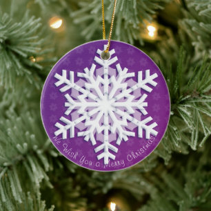 Décoration En Céramique Nous vous souhaitons un joyeux Noël ! Bonne année 