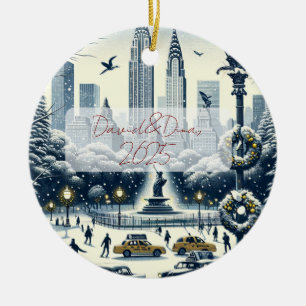 Décoration En Céramique Nouvelle élégance des fêtes à New York - Noël pers