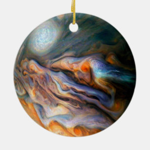 Décoration En Céramique Nuages tordus Jupiter North Ceinture tempérée