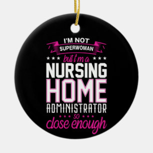 Décoration En Céramique Nurse Gift Nursing Home Administrator