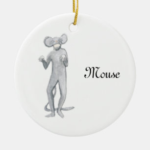 Décoration En Céramique Nutcracker Mouse Keepsaké Orament