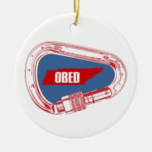 Décoration En Céramique Obed Escalade Carabiner