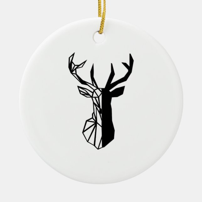 Décoration En Céramique Oh Deer Soft Minimal Vibe (Devant)