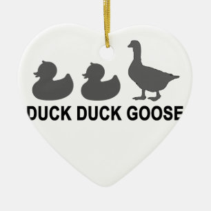 DÉCORATION EN CÉRAMIQUE OIE ".PNG DE CANARD DE CANARD
