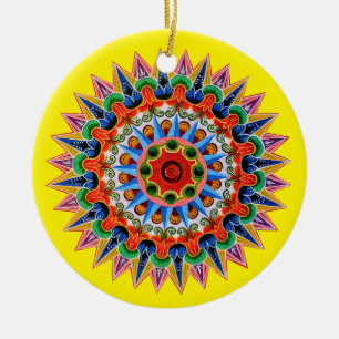Décoration En Céramique Organisation costaricaine Oxcartwheel