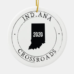 Décoration En Céramique Organisation personnalisée de l'Indiana