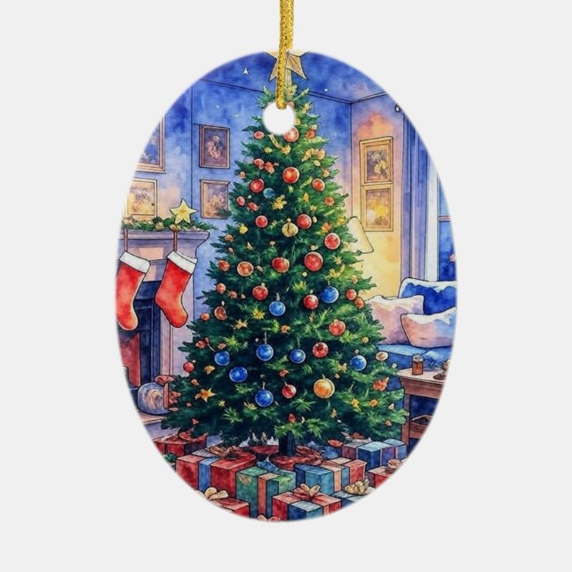 Décoration En Céramique Ornament (Devant)