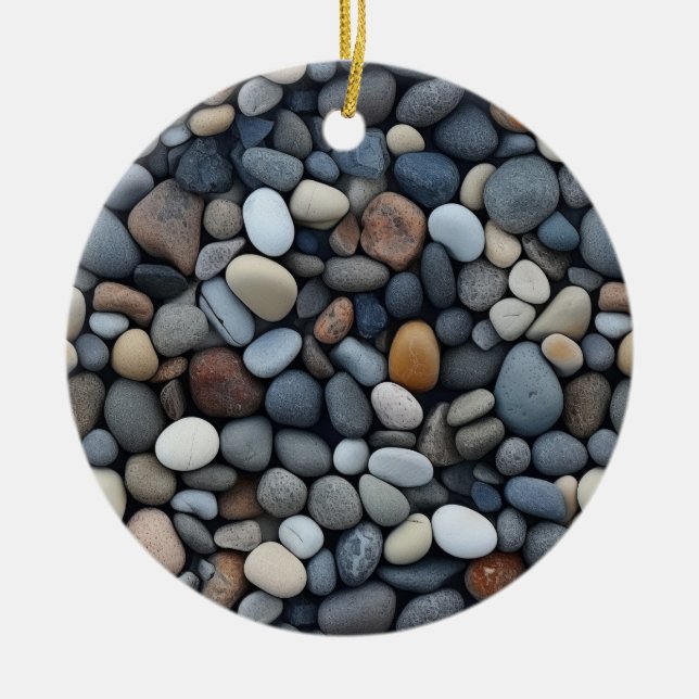 Décoration En Céramique Ornament River Rocks (Devant)