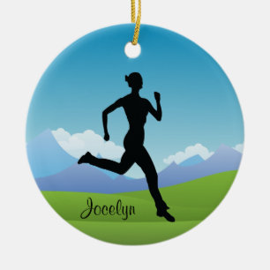 Décoration En Céramique Ornament Runner Jogger