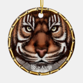 Décoration En Céramique Os tigres