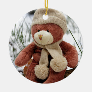 Décoration En Céramique Ours de nounours mignon