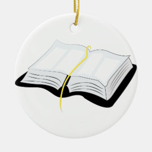 Décoration En Céramique Ouvrez la bible