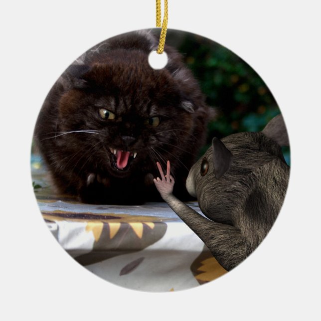 Décoration En Céramique Paix ! (Devant)