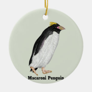 Décoration En Céramique Palaeeudyptes Pingouin disparu