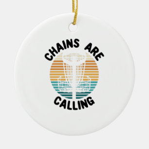 Décoration En Céramique Panier de golf Disc Golf