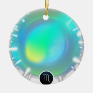 Décoration En Céramique Panneau moderne Zodiac Scorpio Quote d'eau Élément