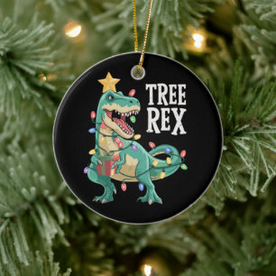 Décoration En Céramique Pantalon de pyjama Christmas Dinosaur Tree Rex Xma