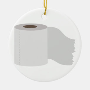 Décoration En Céramique Papier hygiénique