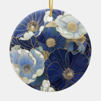 Décoration En Céramique Papillons bleus Vintages inspirés