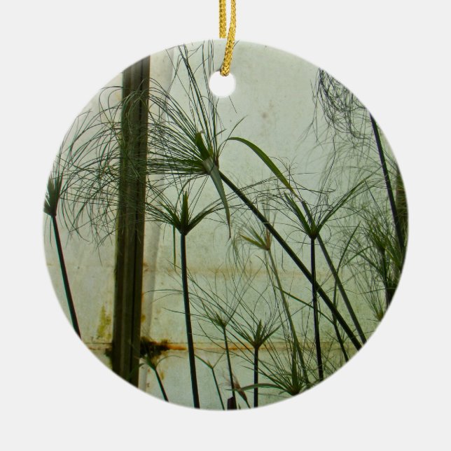 Décoration En Céramique Papyrus (Devant)