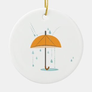 Décoration En Céramique Parapluie