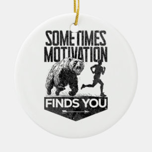 Décoration En Céramique Parfois, Motivation Trouve Vous Drôle Courir Motiv
