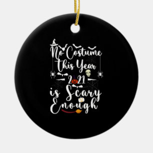 Décoration En Céramique Pas de Costume Cette Année 2021 Est Assez Effrayan