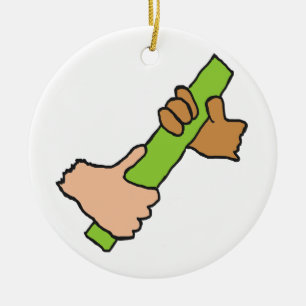 Décoration En Céramique Passage Du Baton