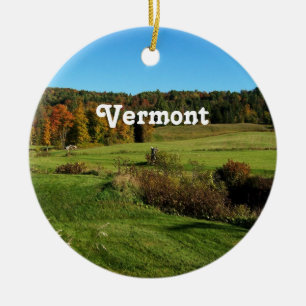 Décoration En Céramique Paysage du Vermont