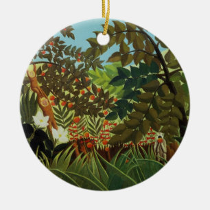 Décoration En Céramique Paysage exotique