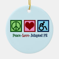 Peace Love Adapted PE Enseignant