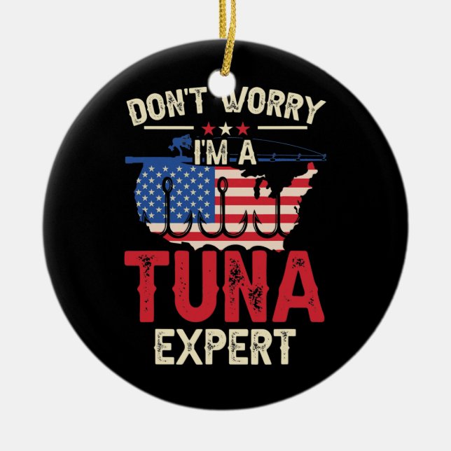 Décoration En Céramique Pêche au thon thon rouge Thon Pêche Pêche Pêche au (Devant)