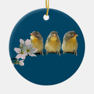 Décoration En Céramique Pekin Robins