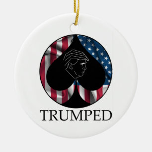Décoration En Céramique Pelle de Donald Trump Trumped