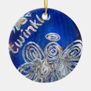 Décoration En Céramique Pendentif ornemental Twinkle Angel