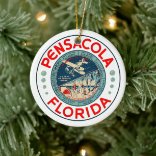 Décoration En Céramique Pensacola Florida PERSONNALISÉE