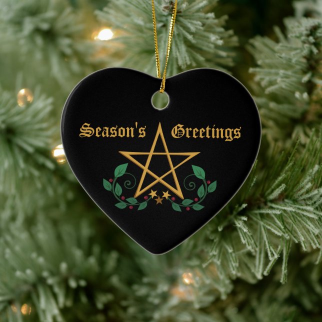 Décoration En Céramique Pentacle (Arbre)