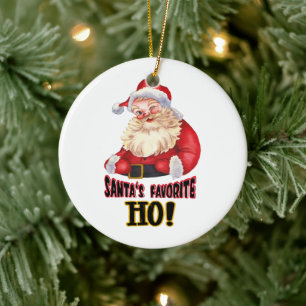 Décoration En Céramique Père Noël - Ho favori